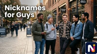 Nicknames for Guys