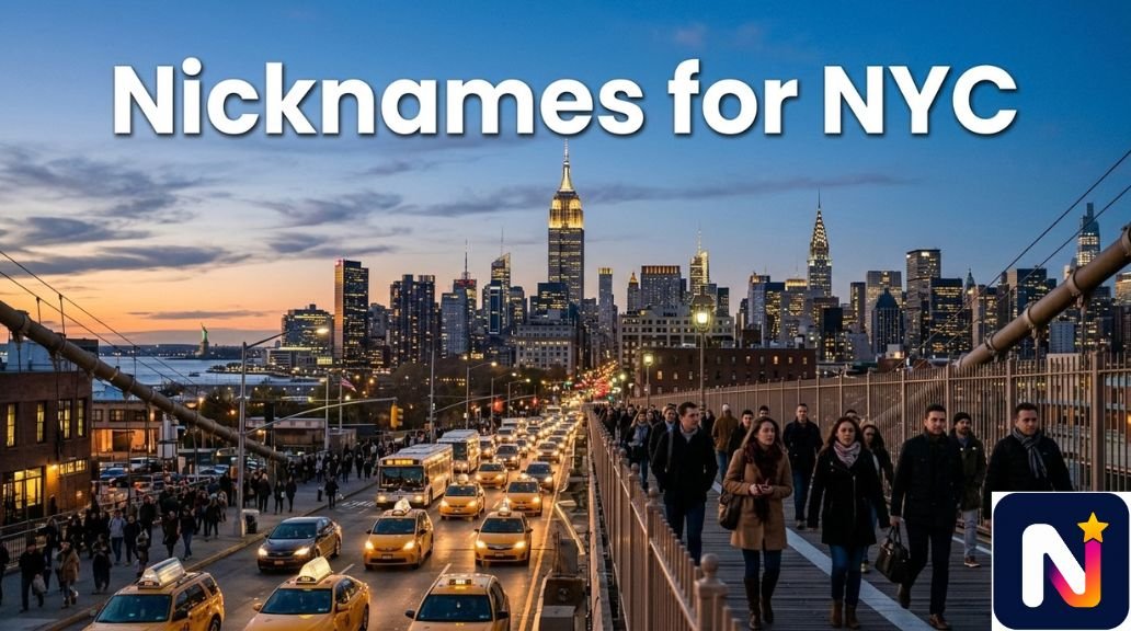 Nicknames for NYC
